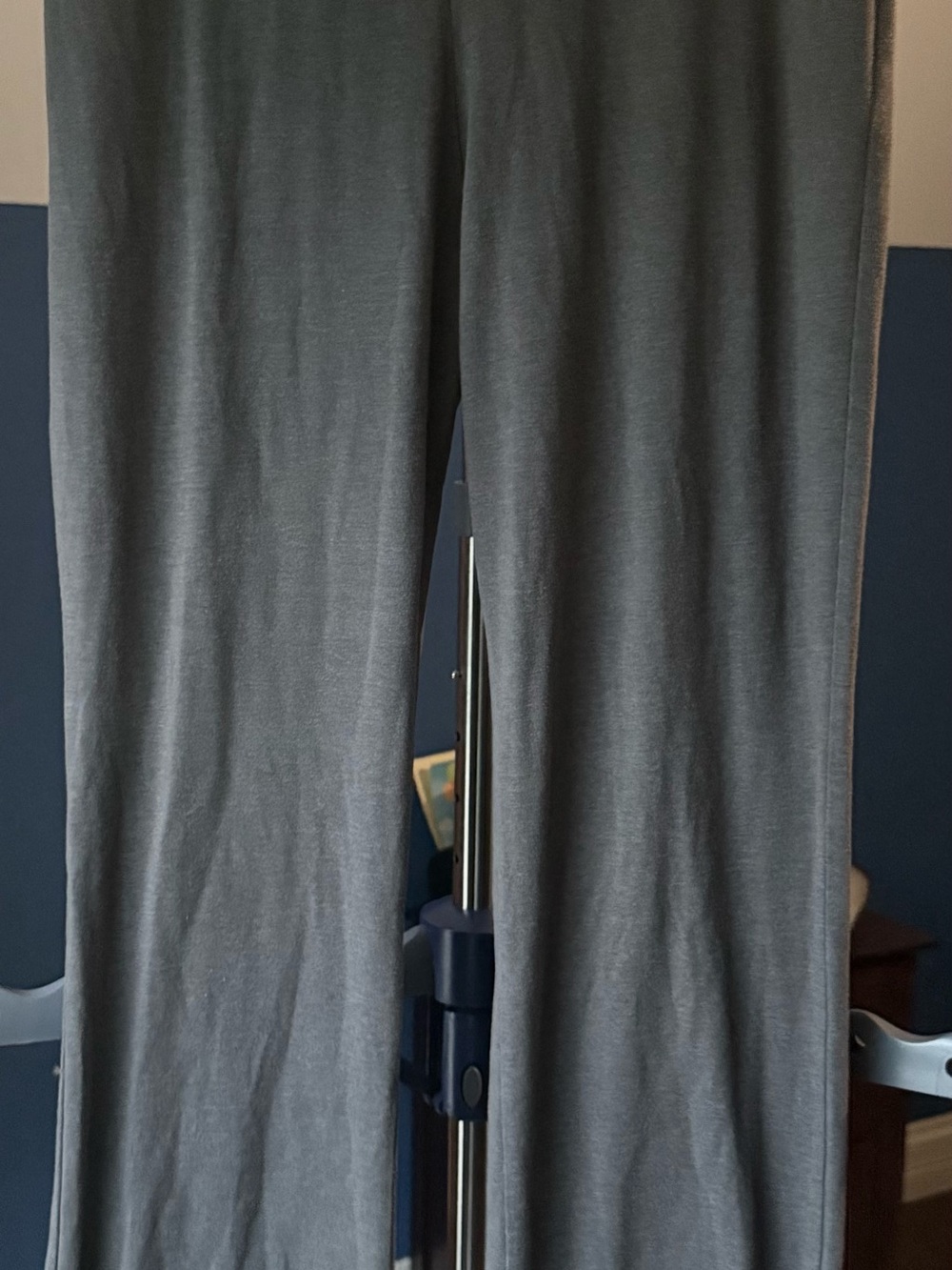 RBX Women’s L Gray Bootcut Yoga Pants Wide Waistband Stretch Activewear